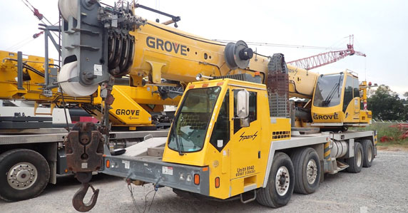Cranes and lifting equipment selling in live online auction by Ritchie Bros. Cranes and lifting equipment selling in live online auction by Ritchie Bros.