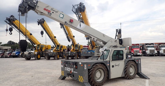 Cranes and lifting equipment selling in live online auction by Ritchie Bros. Cranes and lifting equipment selling in live online auction by Ritchie Bros.